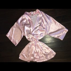 Silky satin kimono - Victoria’s Secret